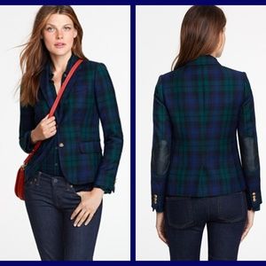 J. Crew Schoolboy Blazer in Blackwatch Tartan